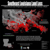 Southeast Louisiana Land Loss Map